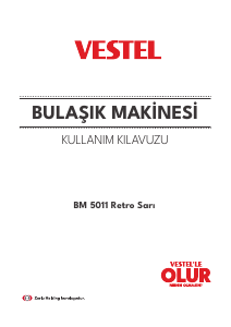 Kullanım kılavuzu Vestel BM 5011 Bulaşık makinesi