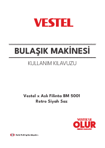 Kullanım kılavuzu Vestel BM 5001 Bulaşık makinesi