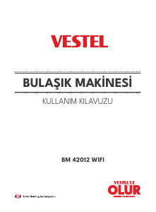 Kullanım kılavuzu Vestel BM 42012 WIFI Bulaşık makinesi