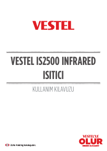 Kullanım kılavuzu Vestel IS2500 Isıtıcı