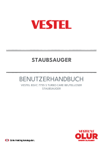 Bedienungsanleitung Vestel BSVC 7755 S Staubsauger