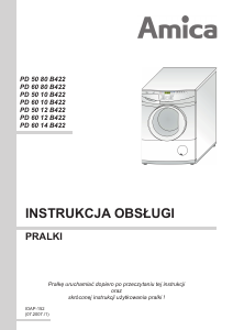 Instrukcja Amica PD6012B422 Pralka