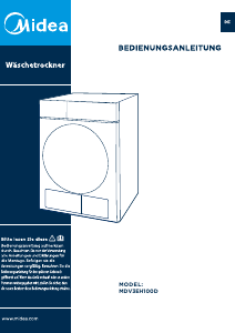 Bedienungsanleitung Midea MDV3EH100D Trockner