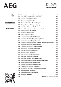 Manual AEG NDI9791AT Hotă