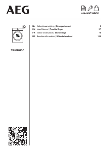 Mode d’emploi AEG TR88BHDC Sèche-linge
