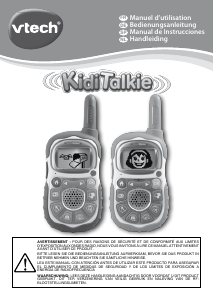 Handleiding VTech KidiTalkie Walkie-talkie