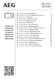 Manual de uso AEG TMS5G25IEM Microondas