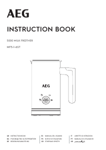 Manual AEG MF5-1-6ST Batedor de leite