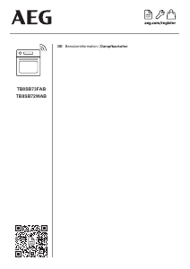 Bedienungsanleitung AEG TB8SB72WAB Backofen