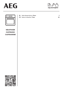 Mode d’emploi AEG OU5PB40SK Four