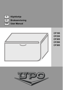 Käyttöohje UPO CF305 Pakastin