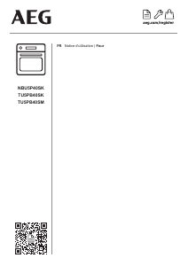 Mode d’emploi AEG TU5PB40SK Four