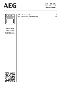 Bruksanvisning AEG NBU5A20SB Ugn