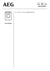 Manual AEG LFR7184N2V Máquina de lavar roupa