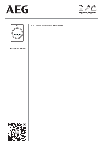 Mode d’emploi AEG LSR6E7474XA Lave-linge