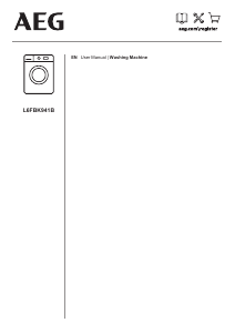 Handleiding AEG L6FBK941B Wasmachine