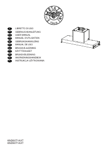 Manuale Bertazzoni KND90T1AXT Cappa da cucina