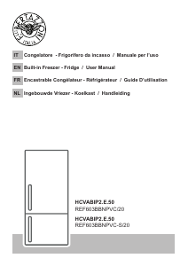 Manuale Bertazzoni REF603BBNPVCS-GM Frigorifero-congelatore