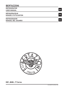 Bruksanvisning Bertazzoni REF30BMBIPRT Kyl-frys