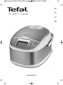 Manual Tefal RK704E20 Fuzzy Logic Rice Cooker