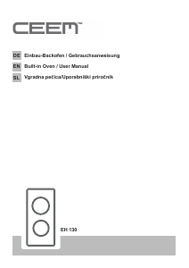 Bedienungsanleitung CEEM EH 130 Kochfeld