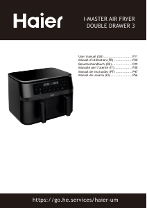 Manual Haier HAF3AD 021 Fritadeira