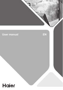 Bruksanvisning Haier BF 4S613S-80 Diskmaskin