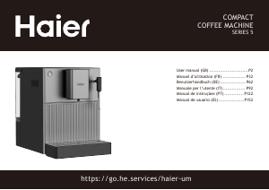 Mode d’emploi Haier HCM5A 011 Machine à expresso