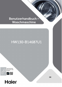 Bedienungsanleitung Haier HW130-B14687U1 Waschmaschine