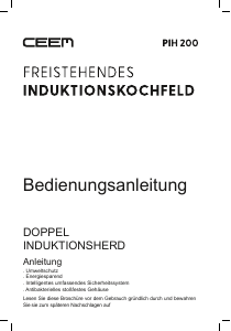 Bedienungsanleitung CEEM PIH 200 Kochfeld