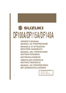 Bedienungsanleitung Suzuki DF100A Aussenborder