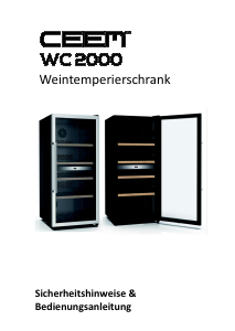 Bedienungsanleitung CEEM WC 2000 Weinklimaschrank