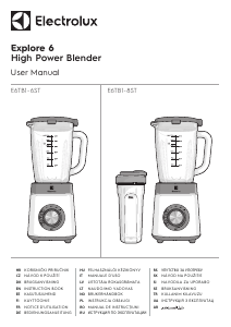 Kullanım kılavuzu Electrolux E6TB1-8ST Blender