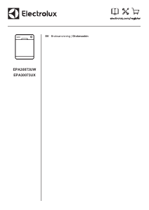 Bruksanvisning Electrolux EPA30073UX Diskmaskin