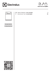 Manuale Electrolux ESS68500SX Lavastoviglie
