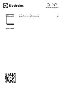 Brugsanvisning Electrolux KESC7320L Opvaskemaskine