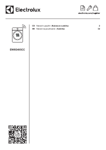 Manuál Electrolux EW9D495CC Sušák