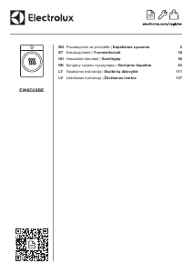 Használati útmutató Electrolux EW6D28BE Szárító