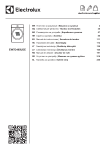 Manual Electrolux EW7D495UDE Uscător