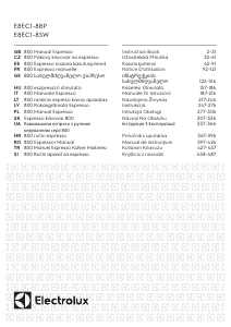Priručnik Electrolux E8EC1-8SW Aparat za espresso