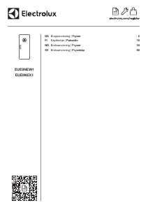 Brugsanvisning Electrolux EUE9NEW1 Fryser