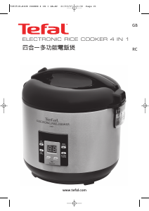 Manual Tefal RK701150 4in1 Multicooker Rice Cooker