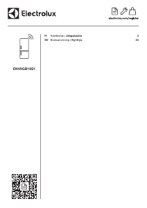 Bruksanvisning Electrolux ENV9GB18S1 Kyl-frys