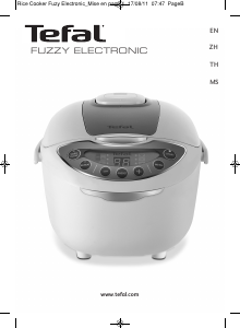 Manual Tefal RK702170 Fuzzy Electronic Rice Cooker
