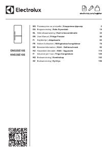 Manuale Electrolux KNS3SE18S Frigorifero-congelatore