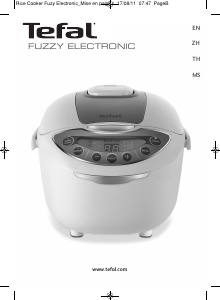 Manual Tefal RK703170 Fuzzy Eectronic Rice Cooker