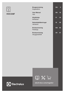 Brugsanvisning Electrolux HOC336F Kogesektion