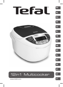 Manual Tefal RK705138 Fuzzy LED Rice Cooker