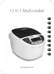Manual Tefal RK705826 Fuzzy Rice Cooker