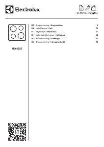 Brugsanvisning Electrolux HOI625S Kogesektion